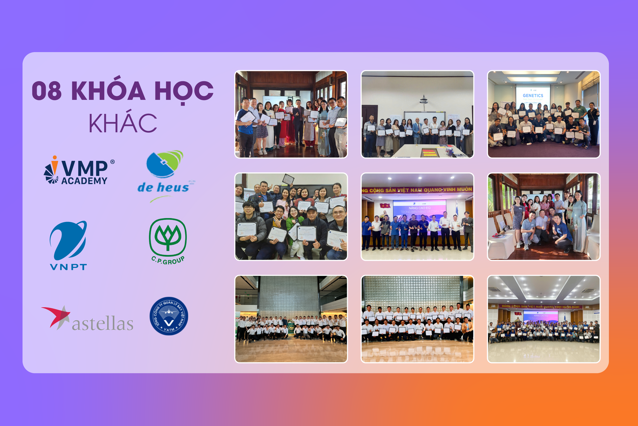 08 khóa học quản lý khác.