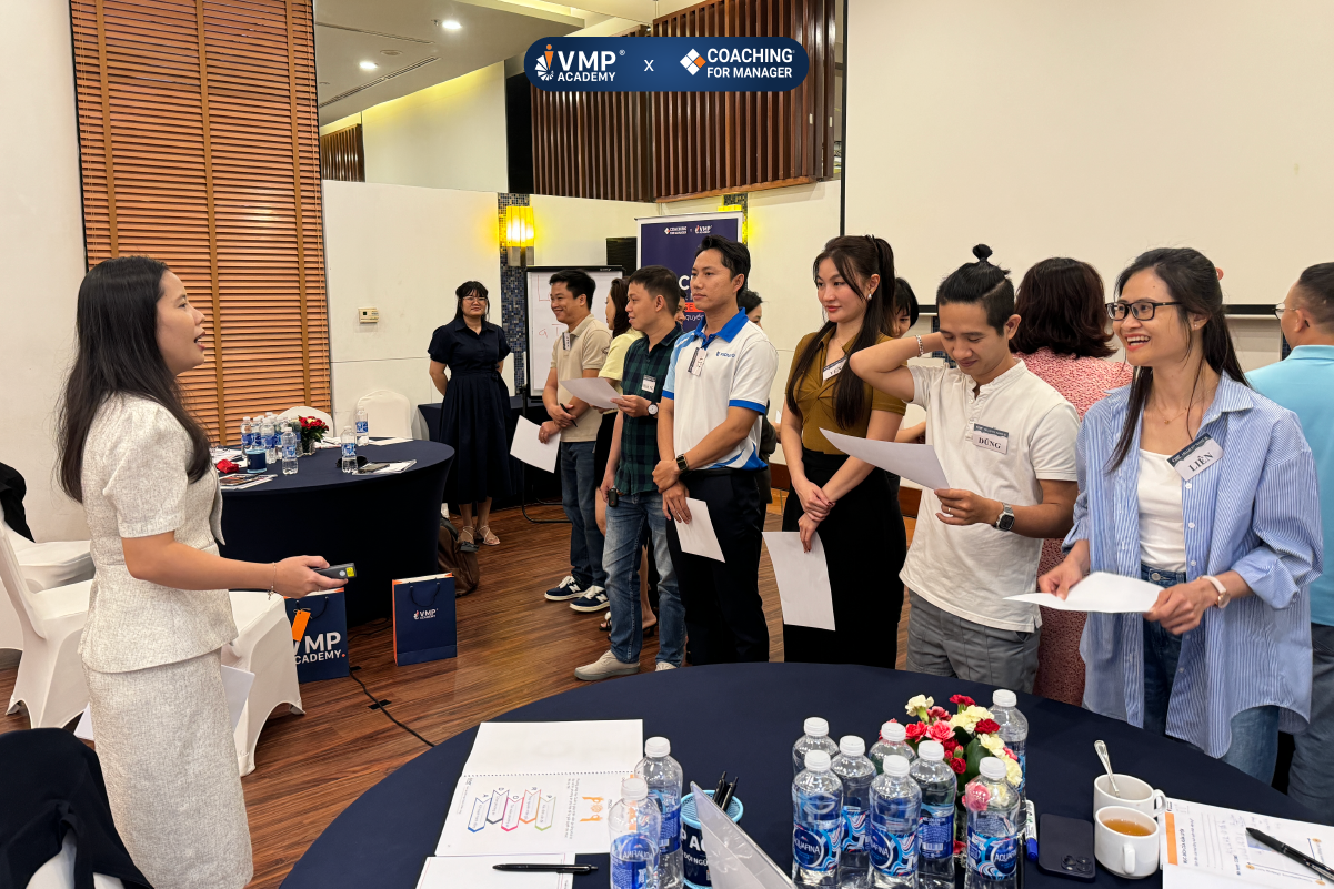 Khóa Coaching Skills do VMP tổ chức.