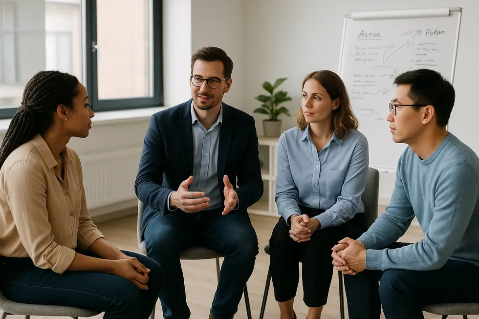Phương pháp coaching giúp đội nhóm cùng nhau tìm ra tiếng nói chung và phát triển.