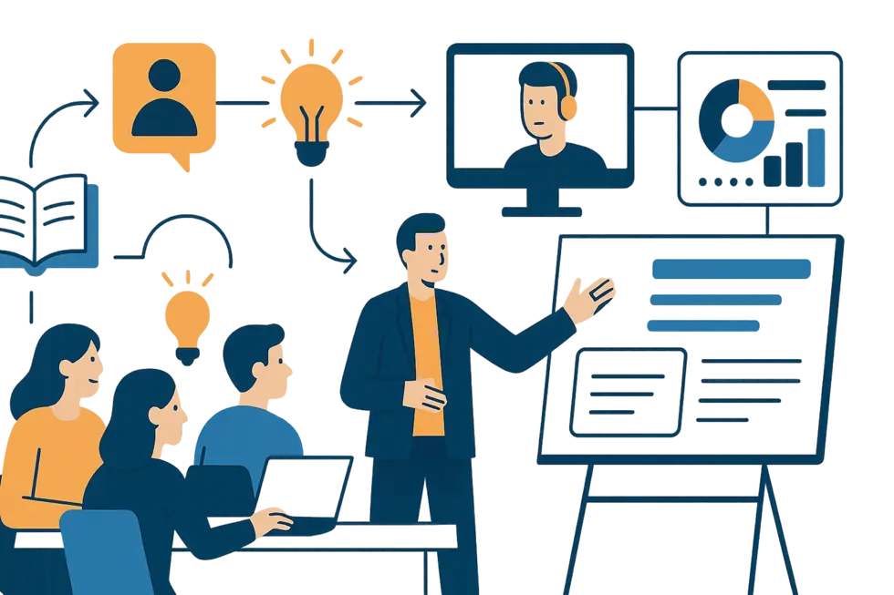 Toàn cảnh doanh nghiệp áp dụng mô hình đào tạo kết hợp Coaching & E-learning hiện đại