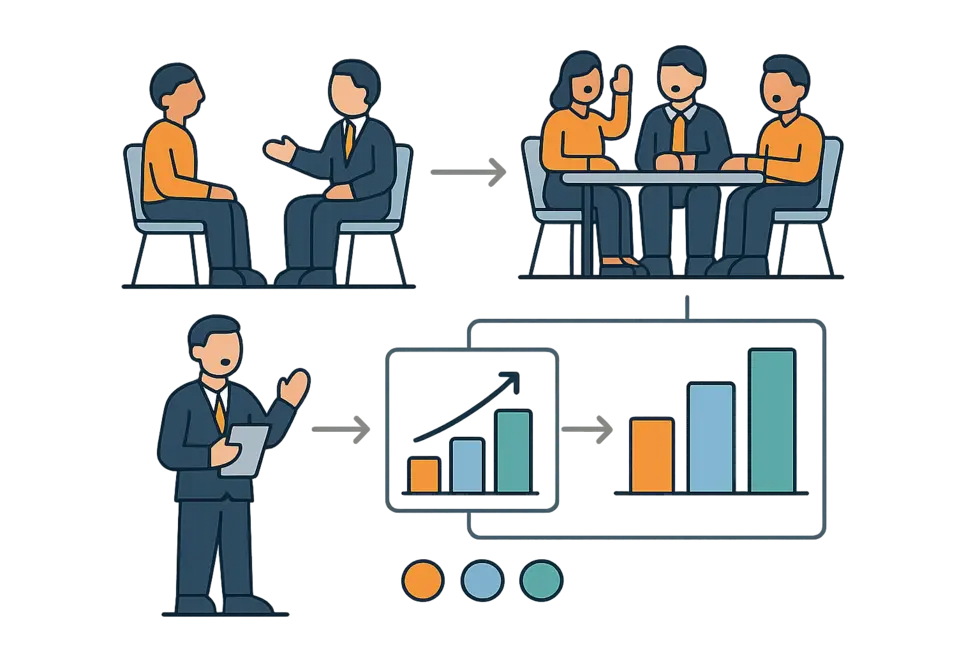 Các mô hình coaching hiện đại giúp nhà quản lý xây dựng đội ngũ phát triển vượt trội.