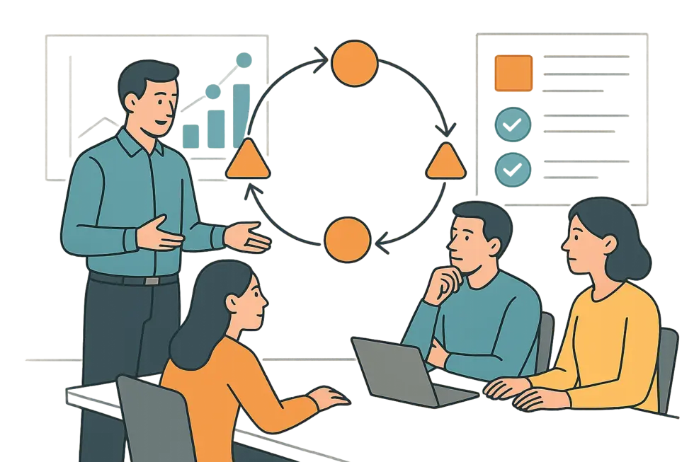 Quản lý đánh giá nhân viên và phân công công việc rõ ràng giúp đội ngũ phát huy tối đa năng lực.