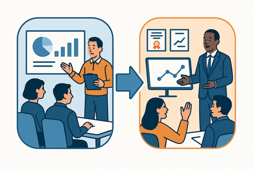 Hai hình thức coaching: nội bộ gắn kết văn hóa – bên ngoài mang lại góc nhìn quốc tế.
