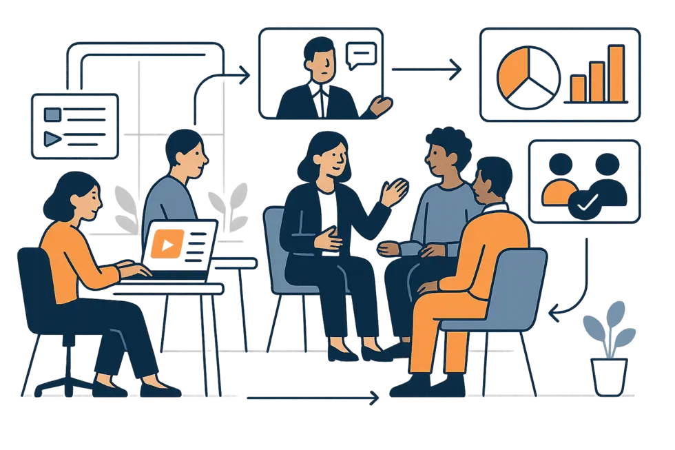 Kết hợp Coaching và E-learning giúp doanh nghiệp phát triển đội ngũ toàn diện, tiết kiệm chi phí và tăng hiệu quả đào tạo.