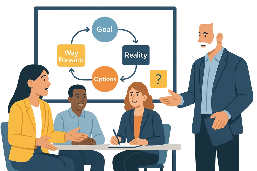 Các mô hình coaching hiện đại giúp nhà quản lý xây dựng đội ngũ phát triển vượt trội.