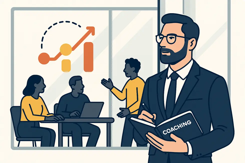 Nhà quản lý hiện đại đồng hành, khai mở tiềm năng đội nhóm qua kỹ năng coaching.