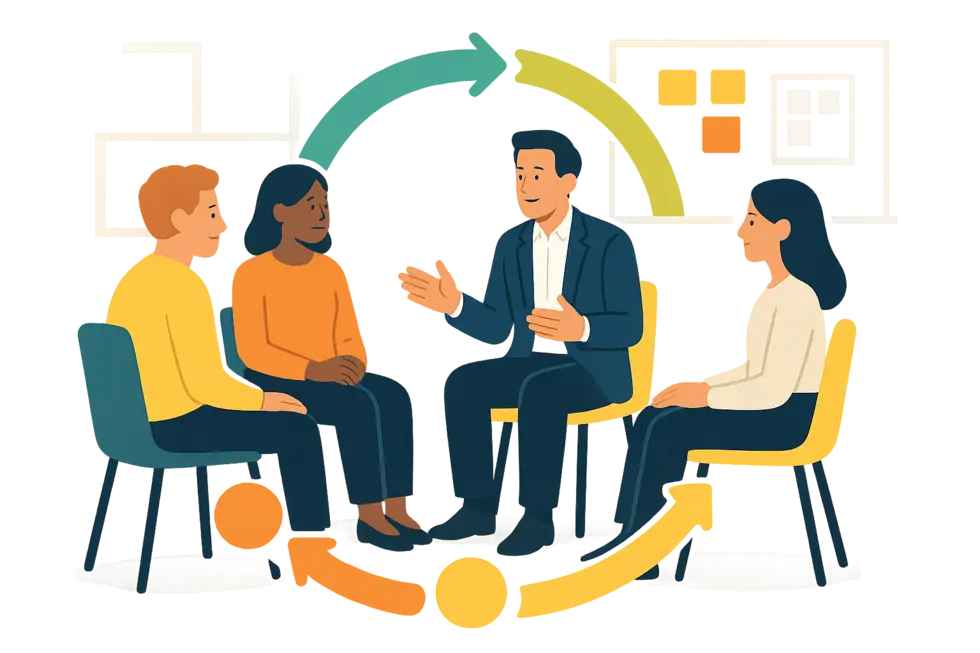 Nhà quản lý hiện đại đồng hành, khai mở tiềm năng đội nhóm qua kỹ năng coaching.