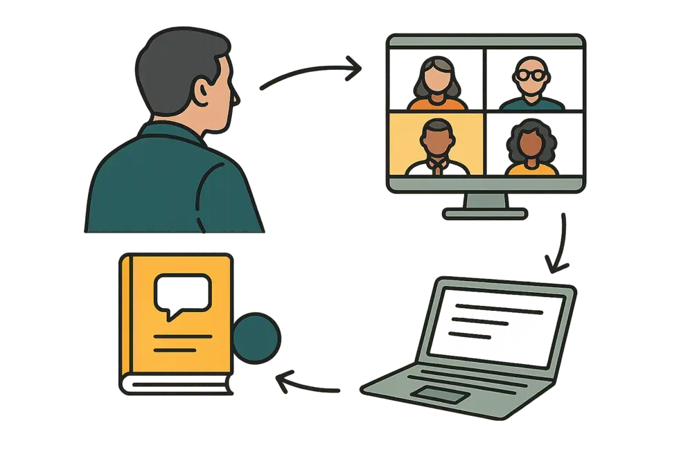 Giai đoạn phát triển kỹ năng coaching là hành trình phối hợp giữa học tập bài bản và thực hành thực tế.