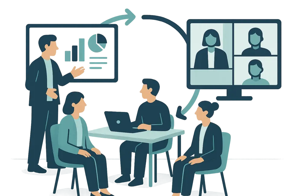 Các yếu tố cá nhân, công nghệ và tổ chức chi phối lựa chọn hình thức học coaching.