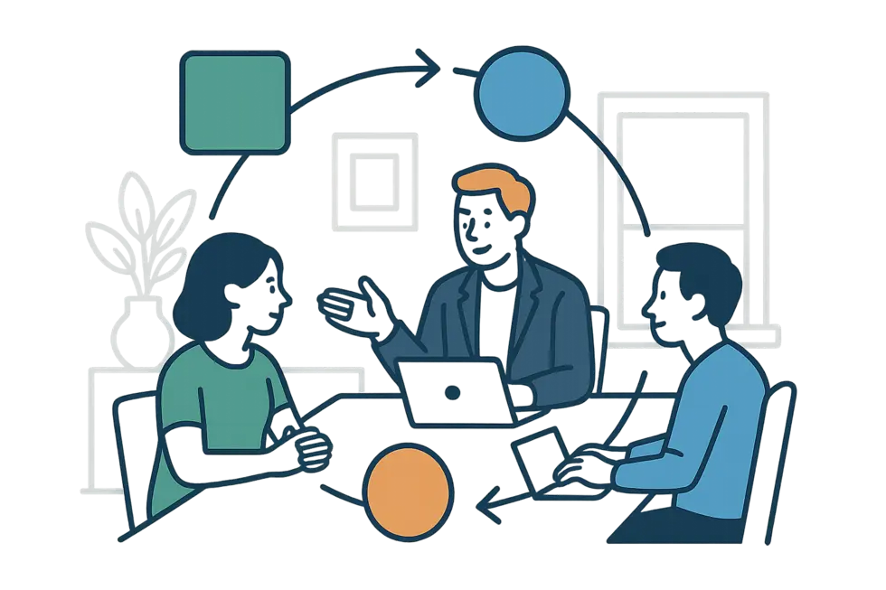 Lãnh đạo trao quyền tại nơi làm việc hiện đại.