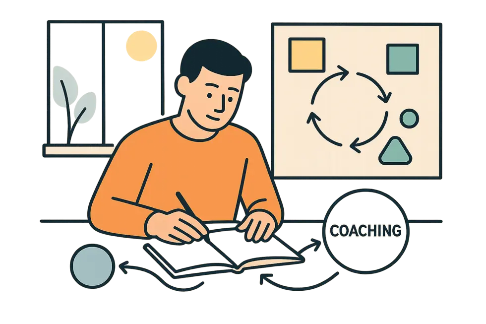 Sách và tài nguyên số – Động lực khởi đầu hành trình tự học kỹ năng coaching.