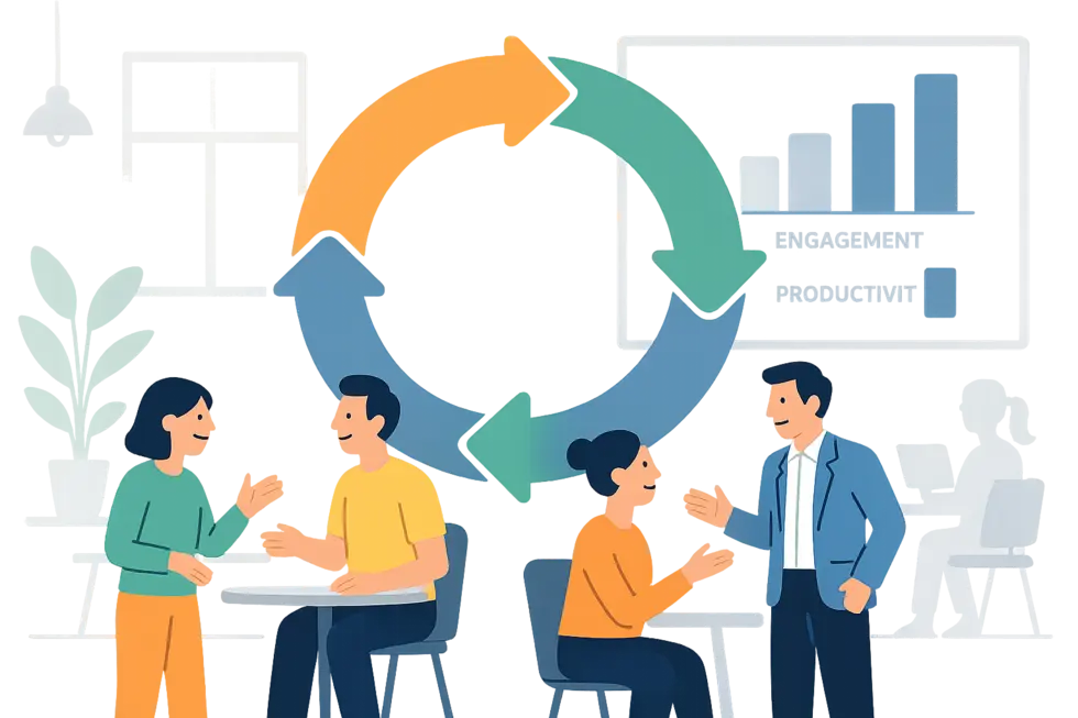 Coaching 1:1 hiệu quả với mô hình GROW – đặt nền móng cho sự phát triển bền vững.