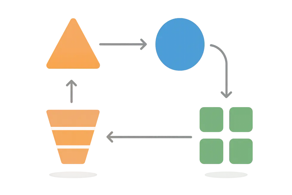 Nhóm nhà quản lý và mentor trao đổi chiến lược coaching trong không gian văn phòng hiện đại.