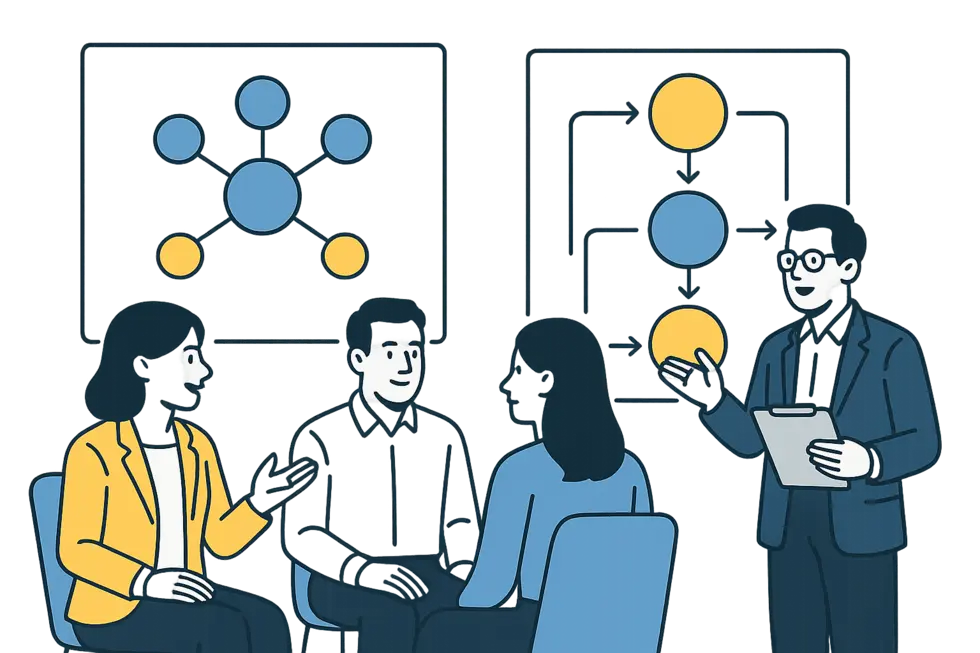 Xác định nền tảng và lộ trình: Bước khởi đầu vững chắc để tích hợp coaching vào đào tạo nội bộ.