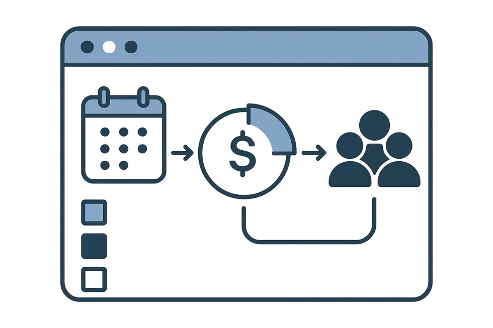 Các quản lý đang thảo luận về phân loại kế hoạch coaching.