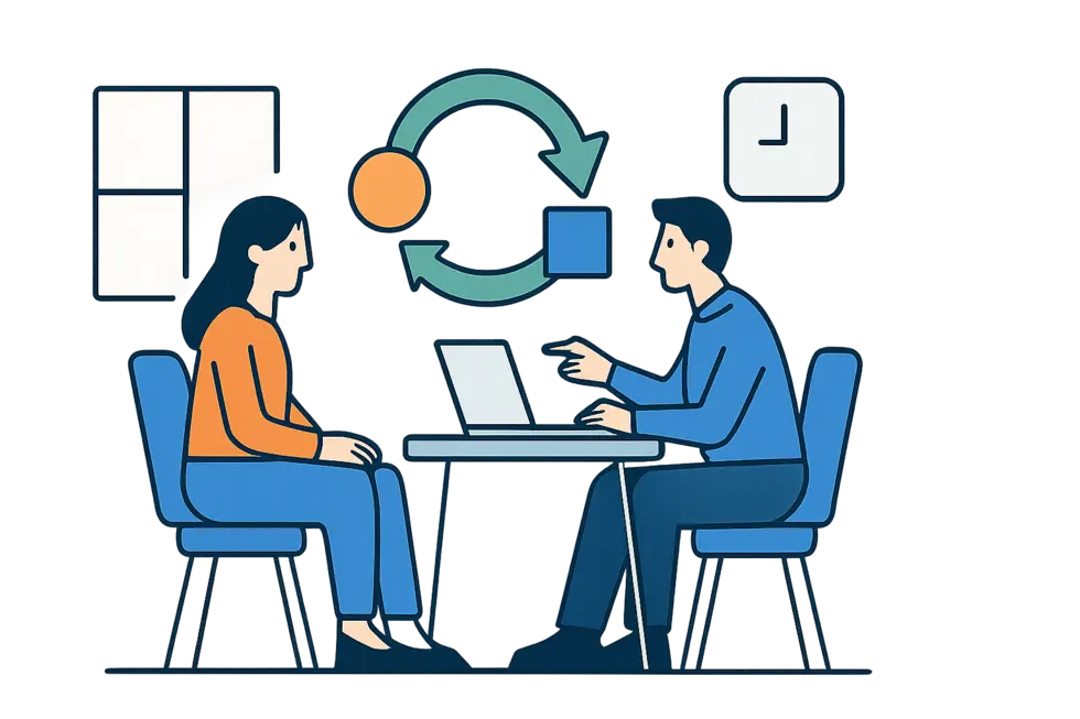 Coaching định kỳ giúp duy trì tiến độ và động lực cá nhân.