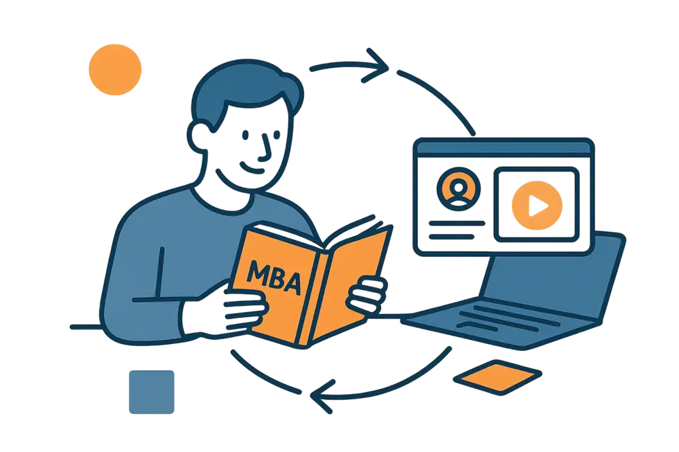 Sinh viên MBA thường xuyên tham gia thảo luận nhóm.