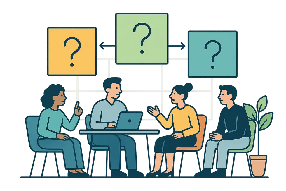 Lợi ích của câu hỏi mở trong lãnh đạo là khuyến khích tư duy độc lập và xây dựng sự thấu hiểu.