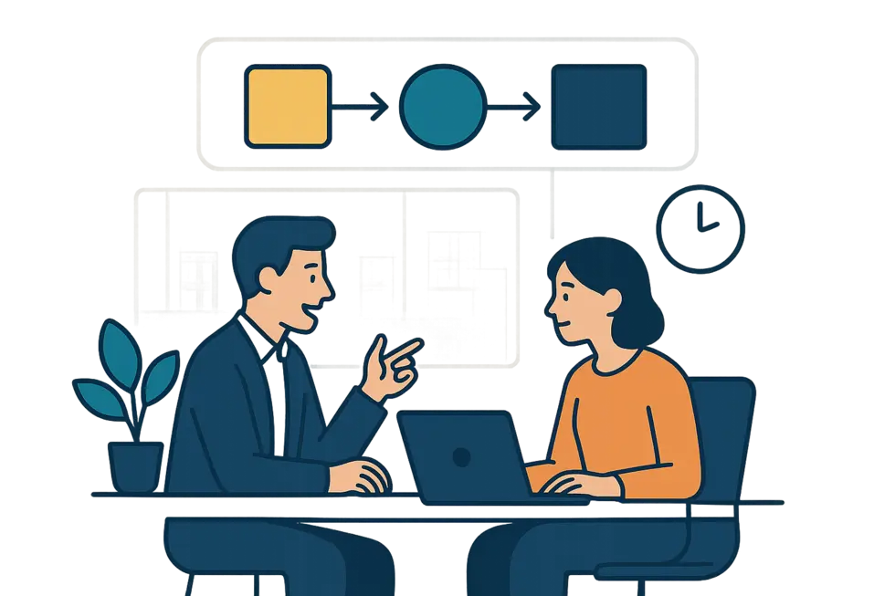 Micro-coaching có thể diễn ra ngay tại văn phòng một cách hiệu quả.