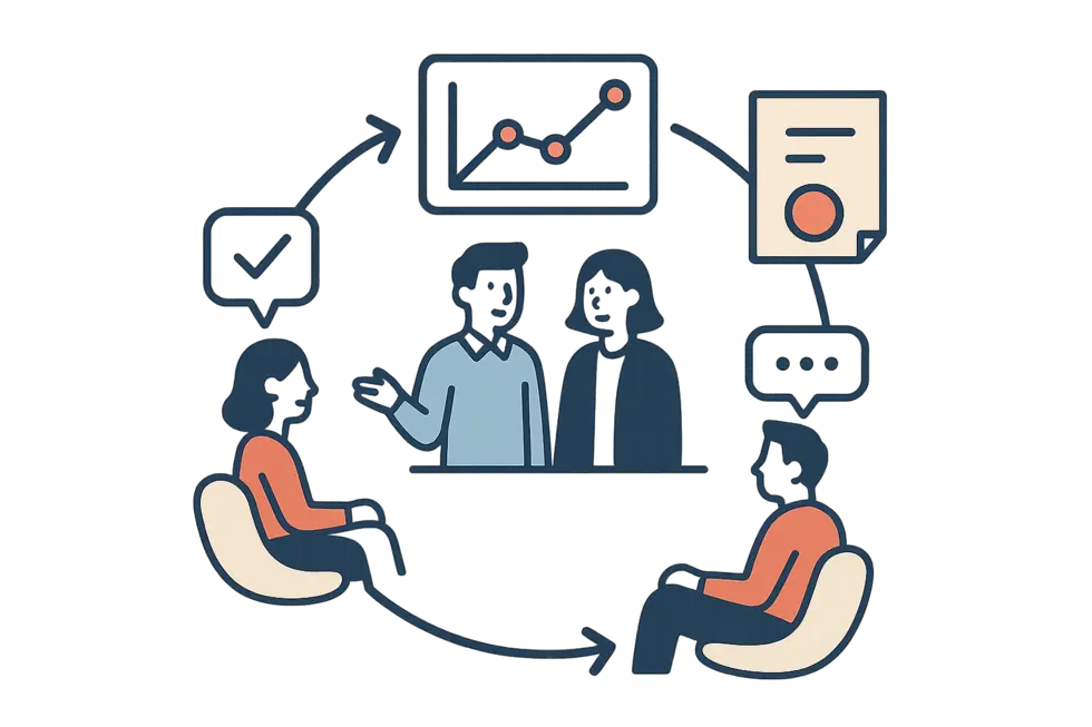 Nhân viên mới trải nghiệm quá trình onboarding tích cực.