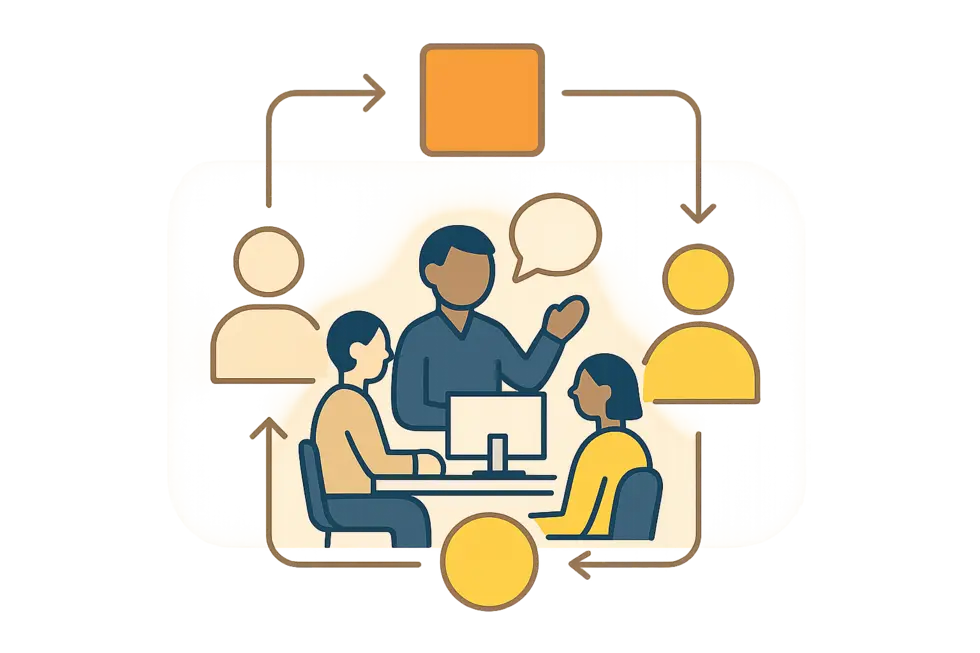 Lãnh đạo cần tập trung chú ý hoàn toàn khi lắng nghe.