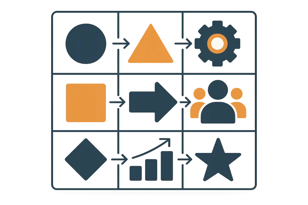 Một hình ảnh của một nhóm đa dạng các nhân viên và quản lý trong không gian làm việc tích cực, hợp tác.