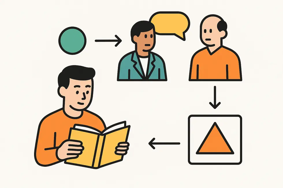 Người nhân viên chuẩn bị kỹ năng trước khi thăng tiến.