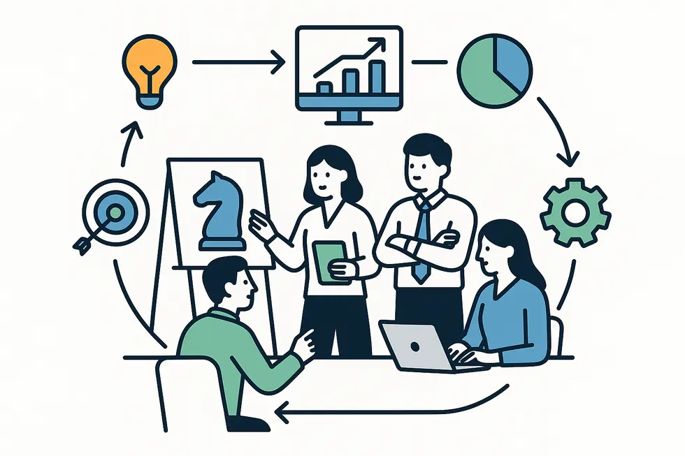 Phân tích SWOT giúp quản lý nắm bắt rõ điểm mạnh và thách thức.