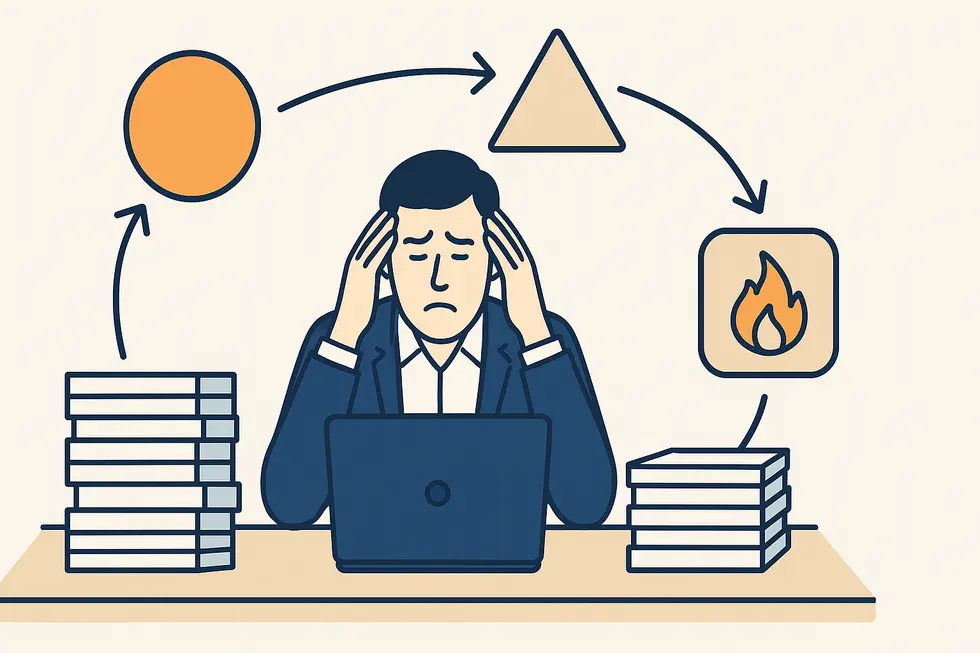 Tác động của stress đối với quản lý cấp trung trong môi trường làm việc.