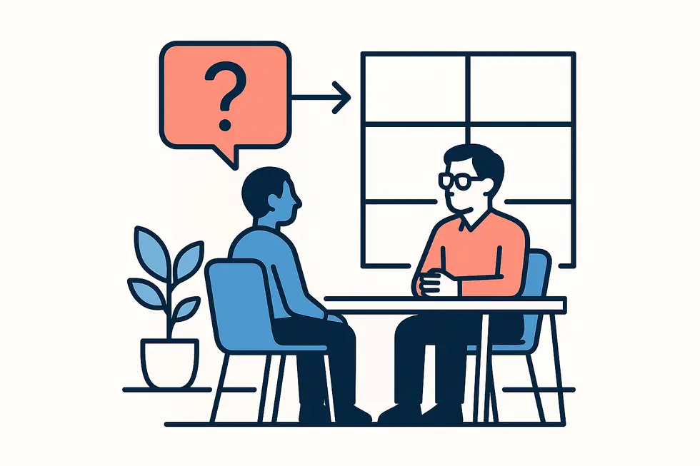 Ghi chép cẩn thận là một phần của quy trình đánh giá ứng viên.