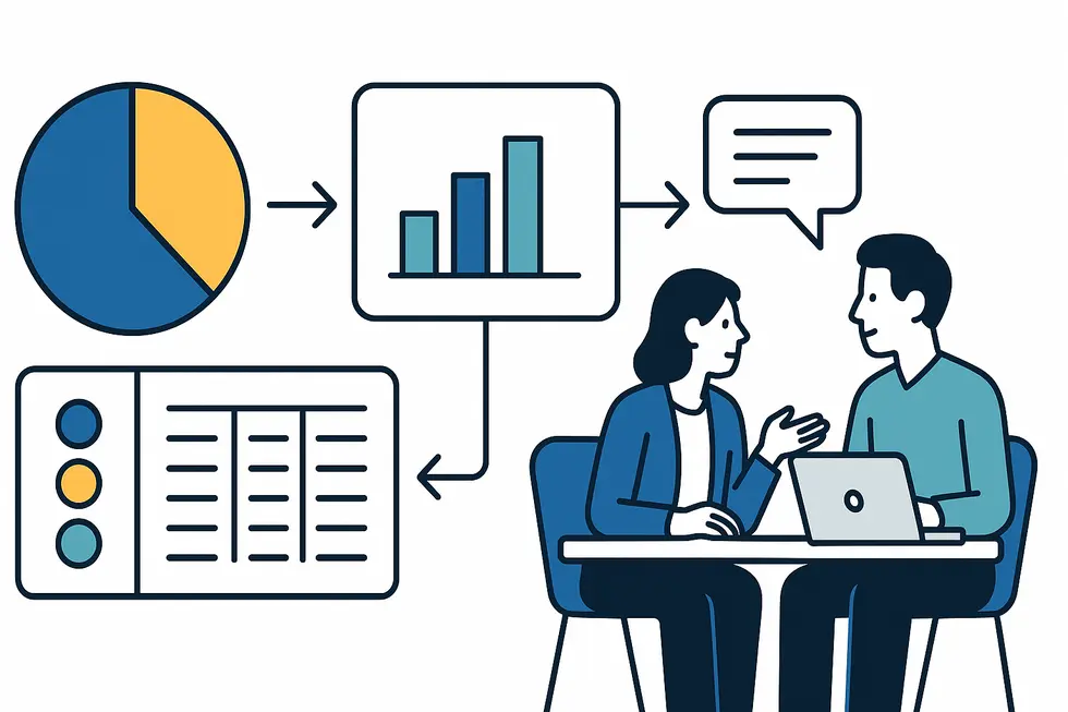Kể Chuyện Bằng Dữ Liệu: Nghệ Thuật Báo Cáo Hiệu Quả Cho Quản Lý