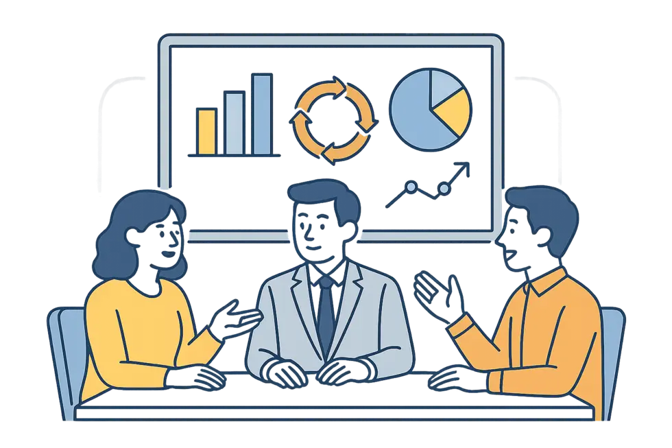 Lợi ích của đánh giá 360 độ trong quản lý doanh nghiệp.