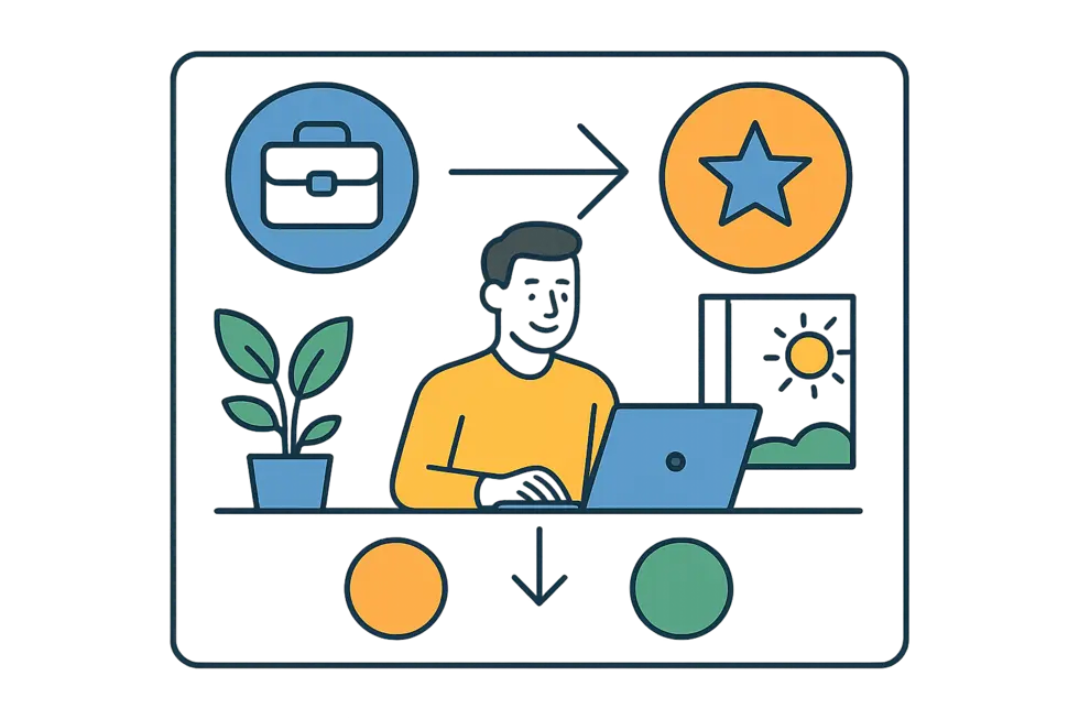 Tầm quan trọng của cân bằng công việc và cuộc sống.