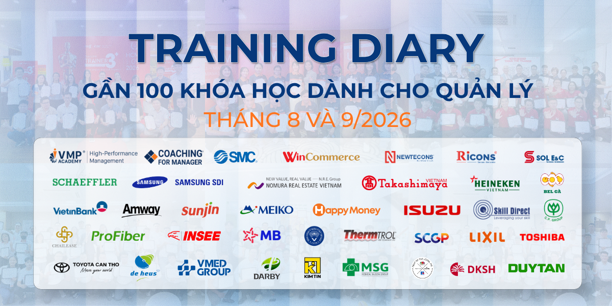 Khóa đào tạo coaching cho quản lý tháng 8-9/2026 | Coaching